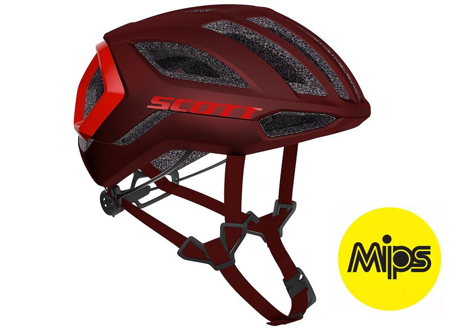 Kaciga Scott Centric Plus Sparkling Red 5961