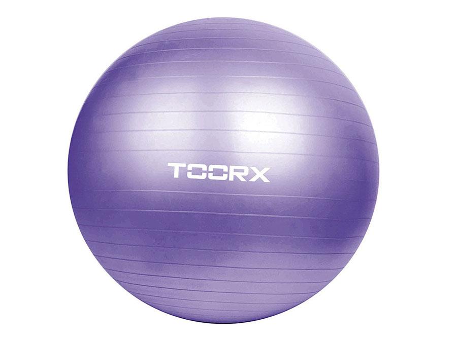 Pilates Lopta Toorx Sa Pumpom  PurpleAntiburst 75 Cm