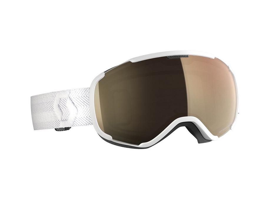 Ski Naočare Scott Faze Ii Ls White/Light Sensitive Bronze Chrome S24