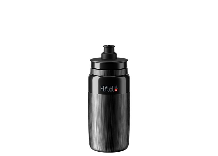 Bidon Elite Fly Tex 550Ml Black