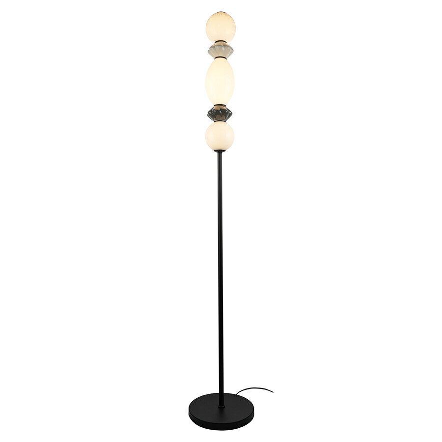 Msl Podna lampa LeBlanc Msl-9496-3F, 16W, Sivo-smeđa
