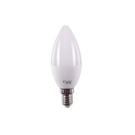 E-light LED sijalica C37, 7W, E14, 3000K