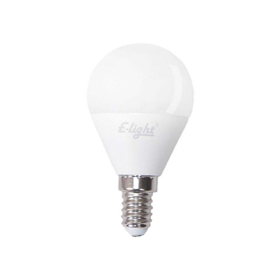 E-light LED sijalica, Dimabilna, G45, 5W, E14, 4000K
