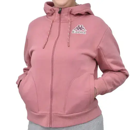 Robe di Kappa Ženska dukserica Logo femisa, ružičasta