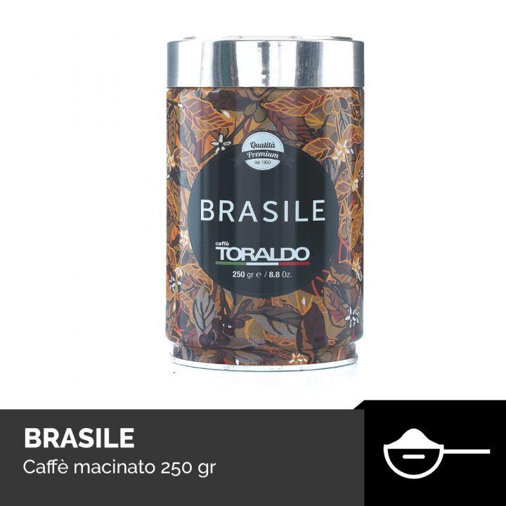 TORALDO Mljevena Kafa Barattolo Brasile PREMIUM 250g