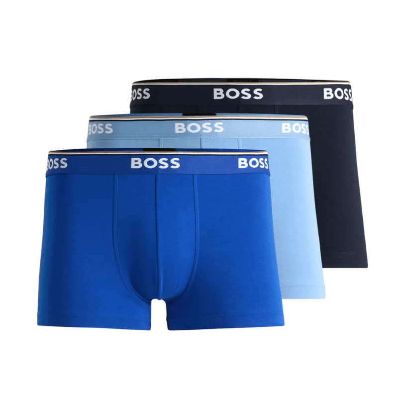 Boss Muški donji veš Trunk 3P Power, 3 komada, Plavi