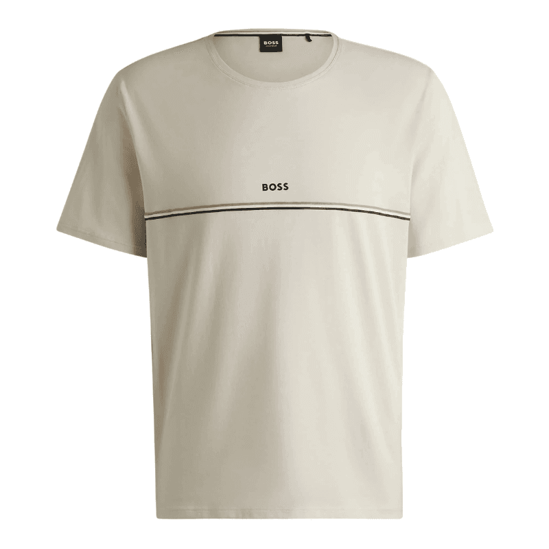 Boss Muška majica Unique, Krem