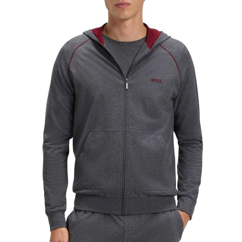Boss Muški duks Mix&Match H, Sivi