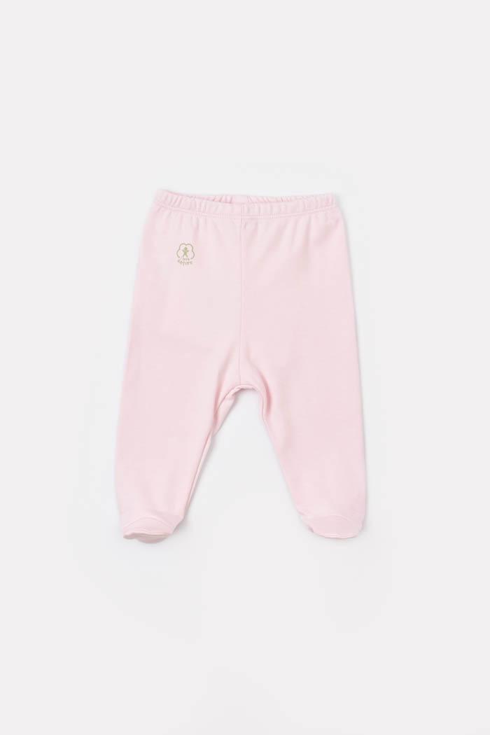 BiOrganic Pantalone za bebe BiOrganic priroda roze 62 cm