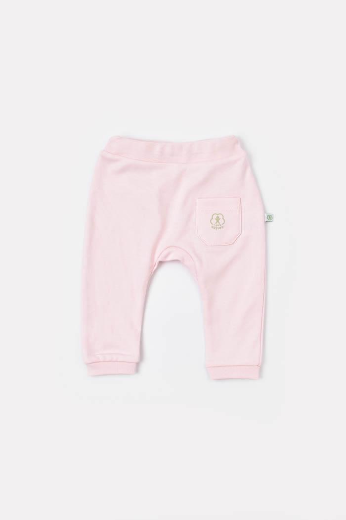 BiOrganic Pantalone za bebe BiOrganic priroda roze 62 cm