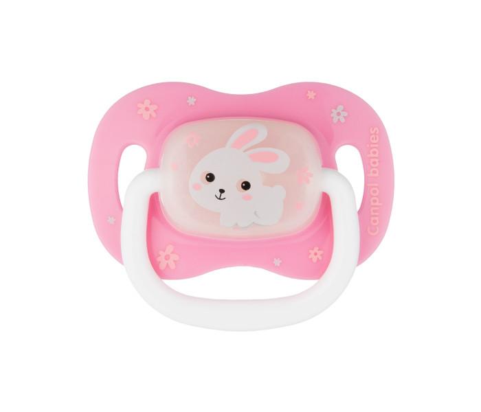 Canpol Varalica silikon-simetrična pink 0-6m