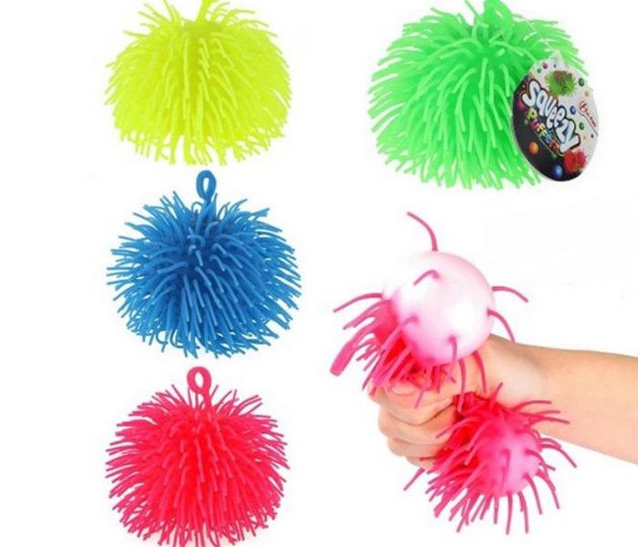 Igračka čupava lopta, pufferball 12.5cm