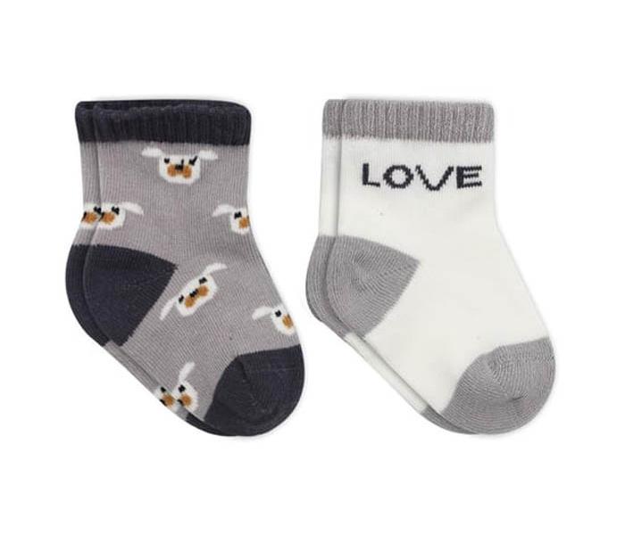 BiStyle Čarapice za bebe BiStyle 2/1,sive-24-36