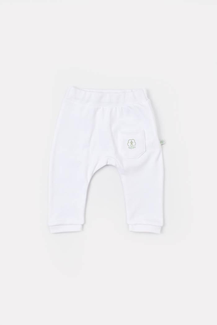 BiOrganic Bebi pantalone BiOrganic,bijele,68cm.