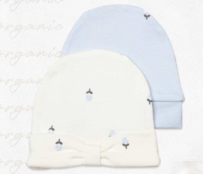 BiOrganic Kapa za bebe BiOrganic 2/1,lila/bež,cm.