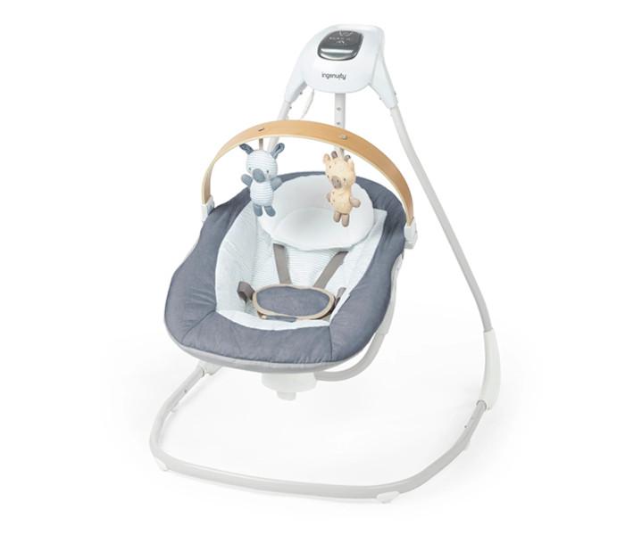 Ljuljaška za bebe Ingenuity Simply comfort decor Chambray