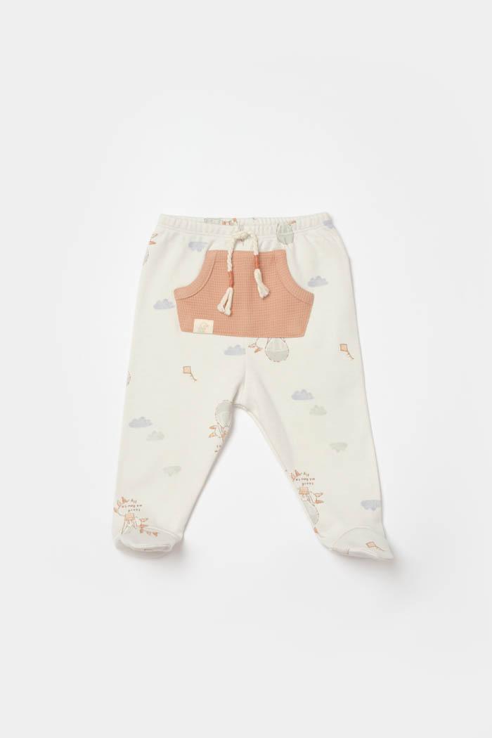 BiOrganic Bebi pantalone BiOrganic,crvene,74cm.