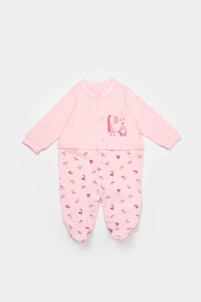 BiOrganic Bebi špilhozna BiOrganic,pink,56cm.