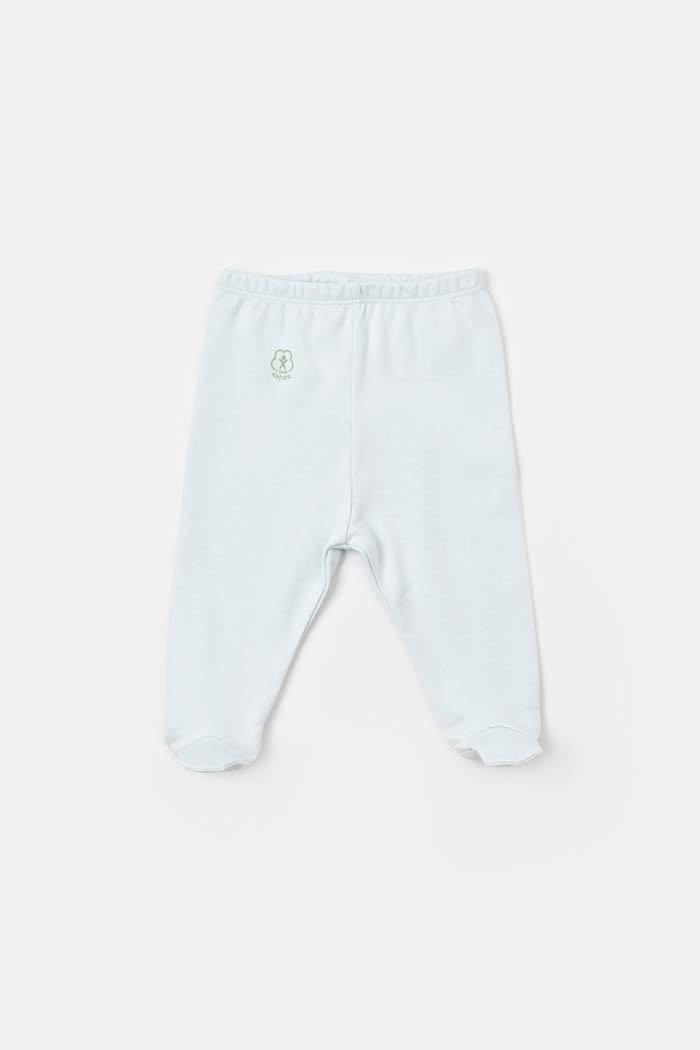 BiOrganic Pantalone za bebe BiOrganic priroda plave 74 cm