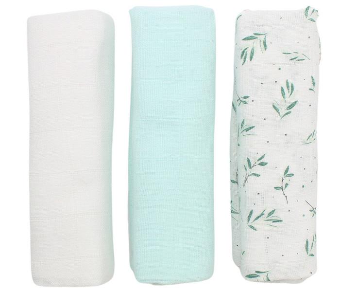 Kidzz tetra pelene zelene 3kom. 80x80cm.