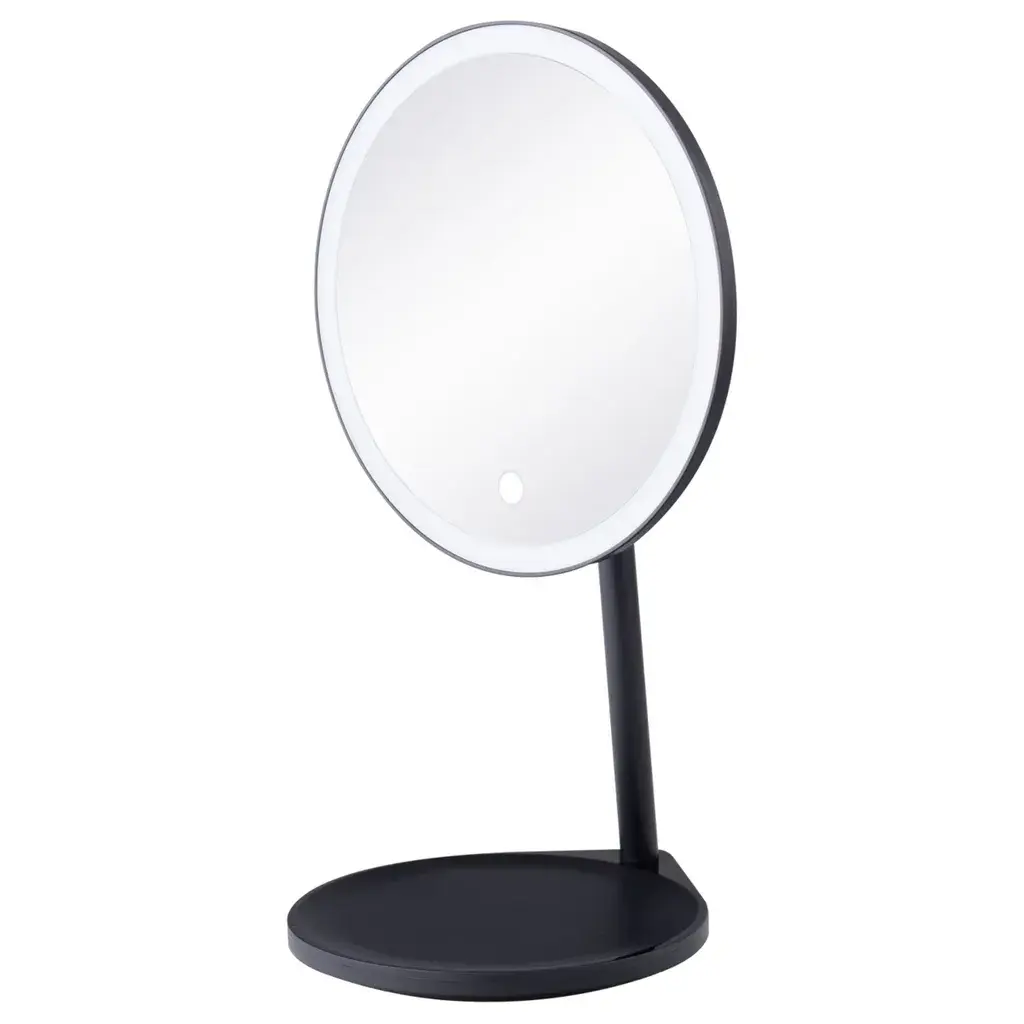 Kozmetičko ogledalo sa LED svetlom HM-485, Crno