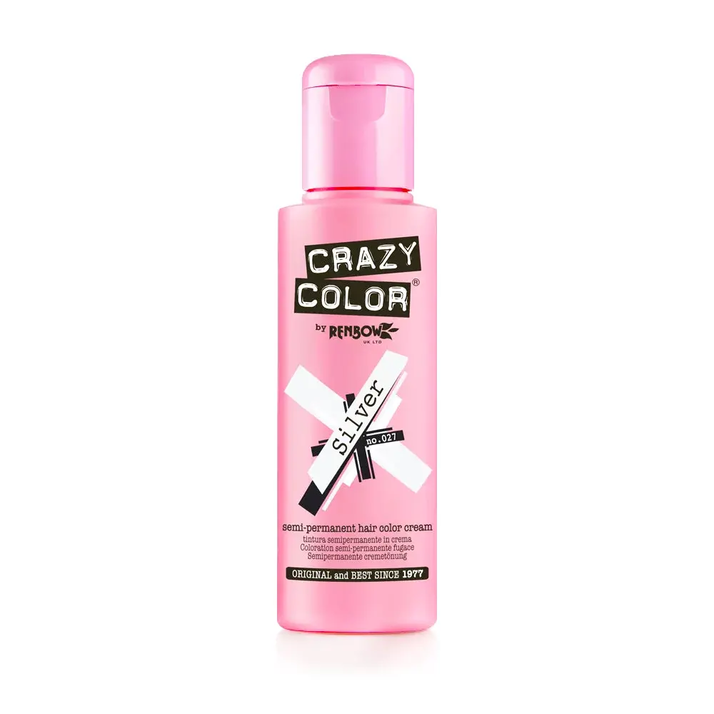 Crazy Colour Boja za kosu Silver, 100 ml