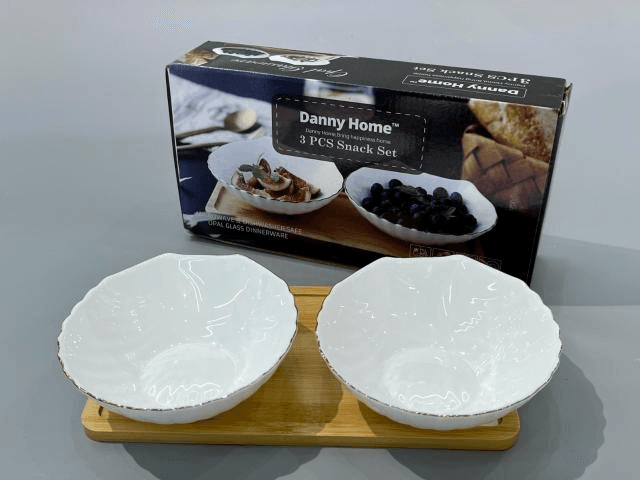 Zdjela na drvenom stalku Bamboo BKW60-3T+G