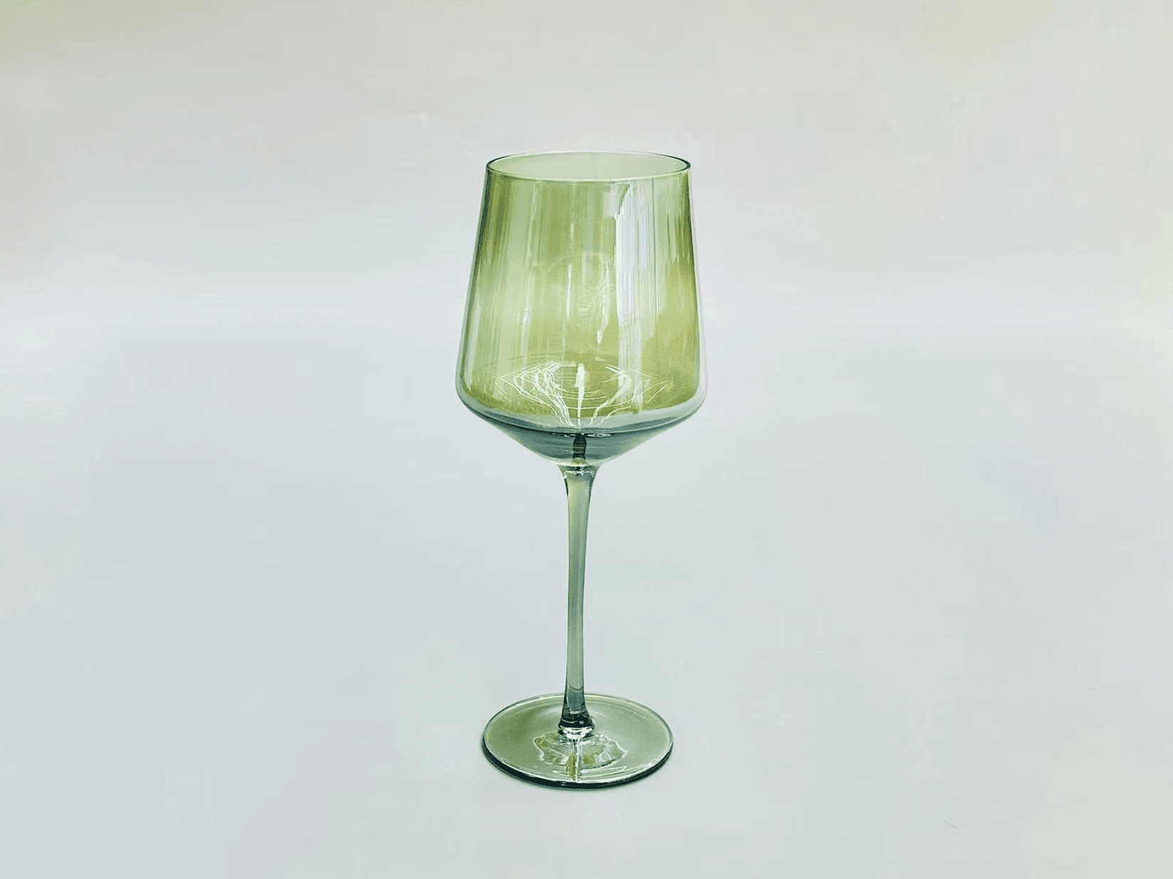 Čaše za vino -zelene 4/1,450ml  22.5*7*7.5cm  CB03-21