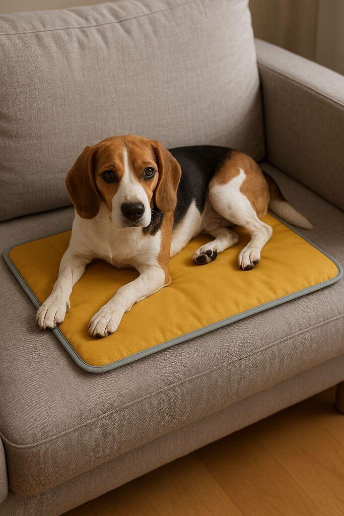 Krevet za kućne ljubimce Paws & Whiskers, žuti