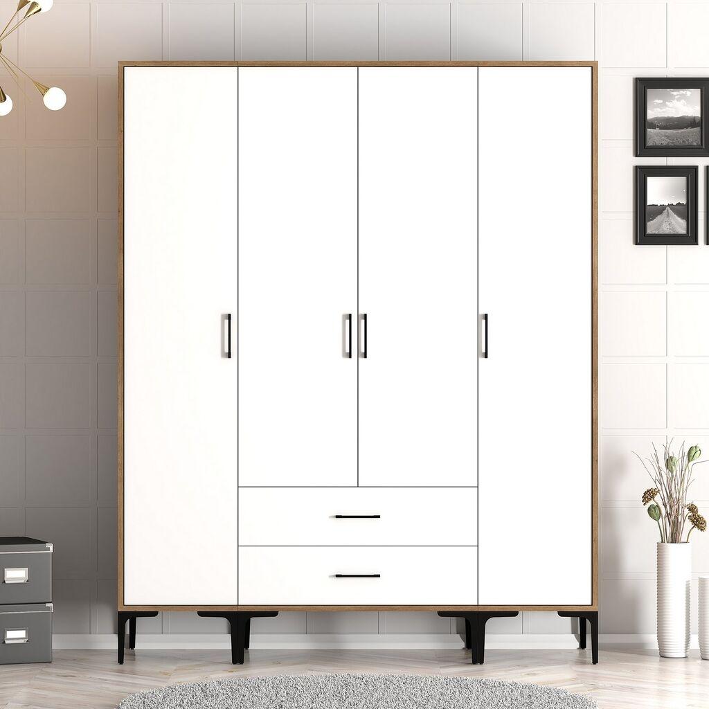 Hanah Home Ormar Kumsal STS, 160x201,4x47,5 cm, Bijela