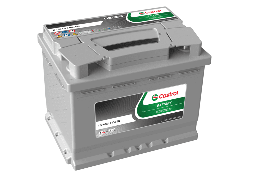 Toplo 12V/63Ah+D CASTROL SLI-DIN(640A) L02