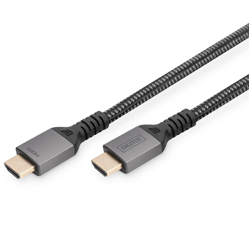 Digitus kabel HDMI na HDMI 2.1 8K, 1m, crni