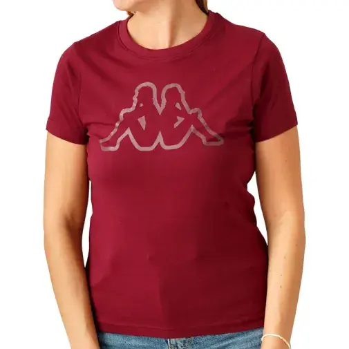 Kappa ženska majica kratkih rukava s logom Bram, bijela