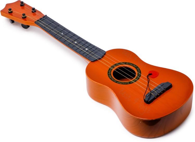 Muzička igračka bubnjevi sa gitarom 7009T, Braon