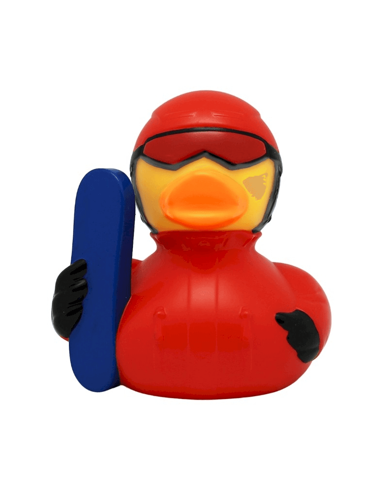 Lilalu Dekorativna figurica Patkica Snowboarder