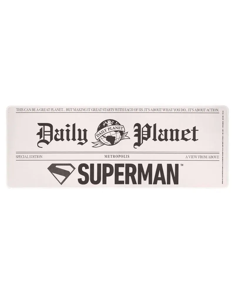 Paladone Products Podloga za miša Superman, Belo-crna