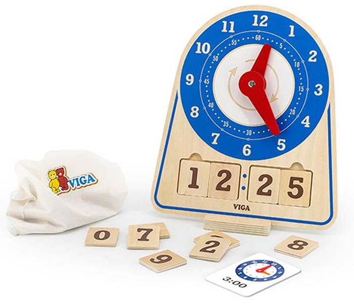 Master Igračka Master drveni sat za ucenje