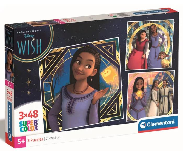 Clementoni Igračka Clementoni puzle 3x48 Square Disney wish