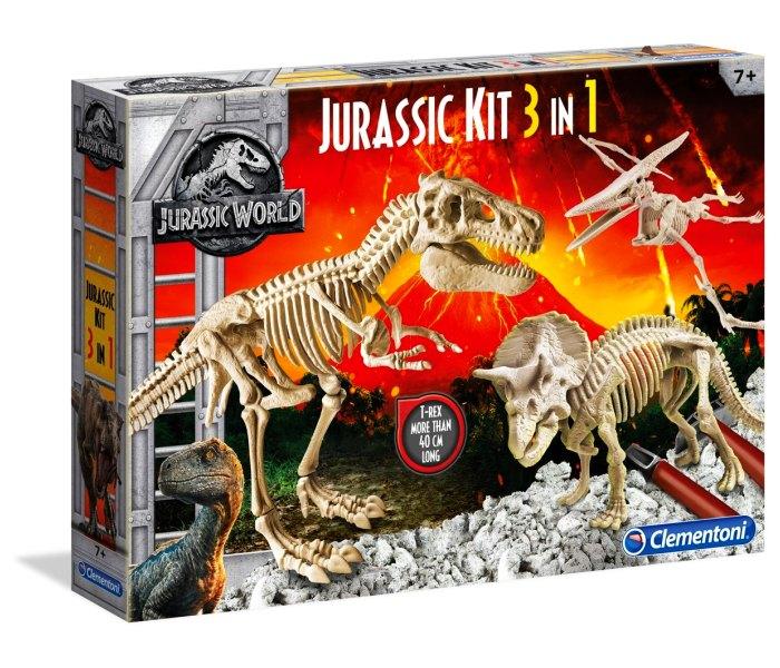 Clementoni Igracka Clementoni  Jurasicc  world set big trex + dig pteran