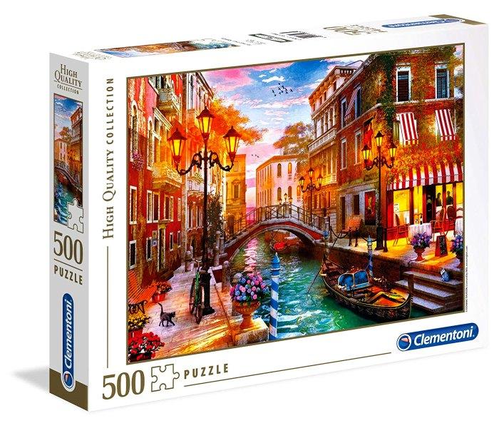 Puzle 500 hqc sunset over Venice