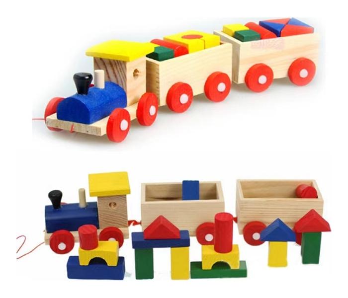 BBO BBO Igračka drveni vozić