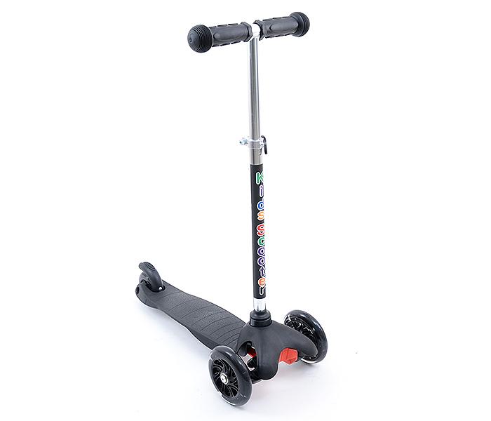 Kids Scooter Trotinet Podešavajuca Rucka 2 Tocka Naprijed Crni