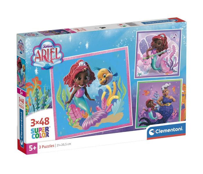 Clementoni Igračka puzle Clementoni 3x48 Disney Ariel