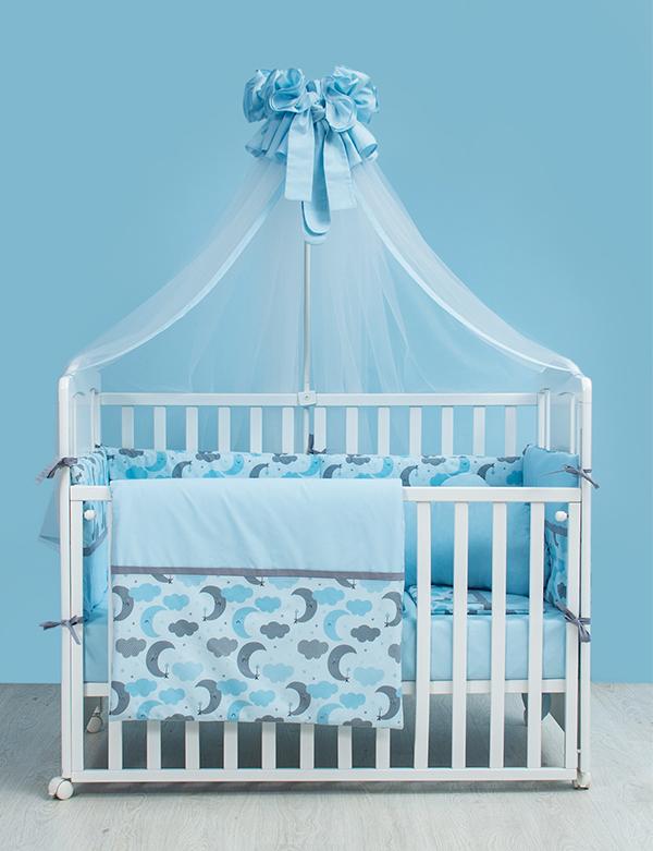 Fim Baby Posteljina Oblak, Plava