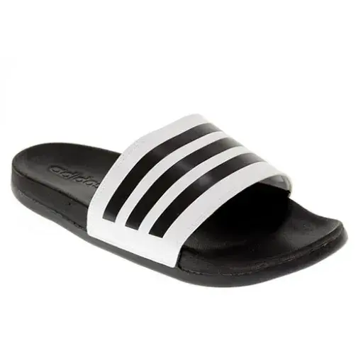 Adidas muške Adilette Comfort papuče, bijelo-crne