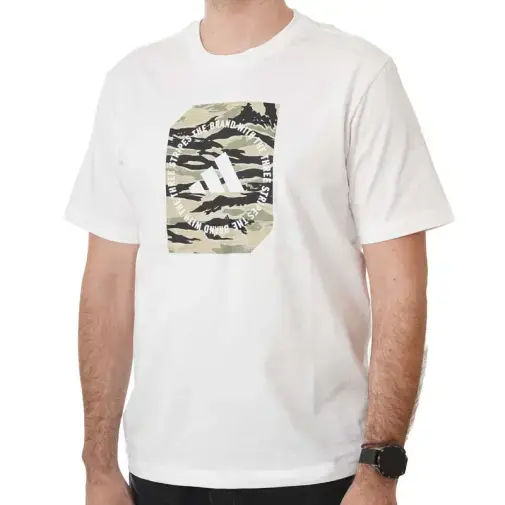 Adidas muška majica kratkih rukava, camo, bijela