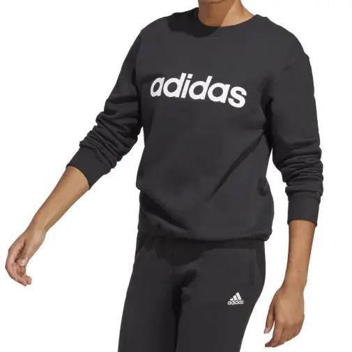 Adidas ženska Lin FT SWT dukserica, crna