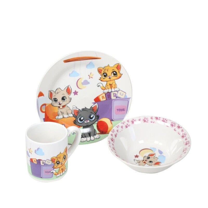 Sigma Porcelan Deciji Set 3/1 (Cats) ZH-118