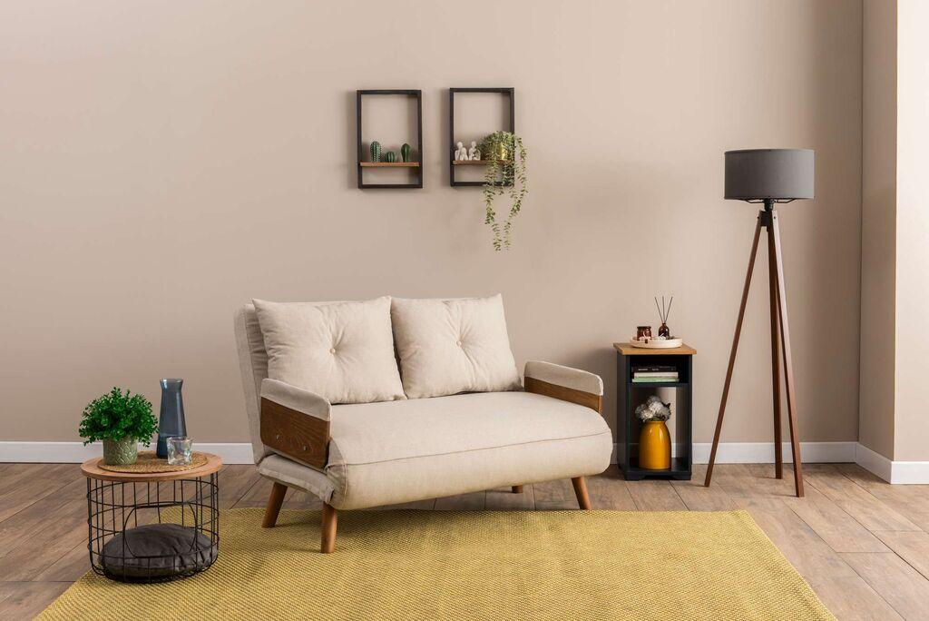 Atelier del Sofa Dvosjed na razvlačenje Cosmo, 190x120x82cm, Krem