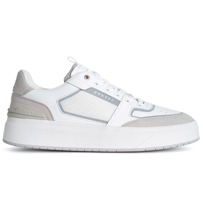 Cruyff Patike Endorsed Tech - Soft Leather/Ripstop Za Muškarce, Bijele